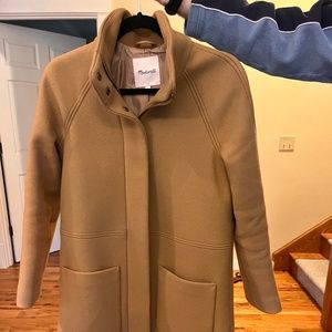 Madewell XXS Camel Coat